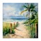 Stupell Industries Blurred Palm Tree Beach Canvas Wall Art, design by LSR Design Studio